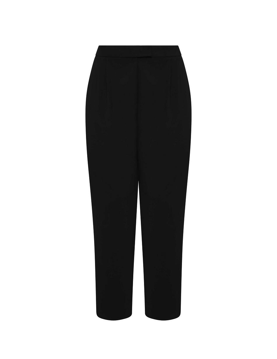 Pantalons Anne Klein Plus Size Twill Ridge High Rise Plissé Pant-Clearance   | LTE-6734232